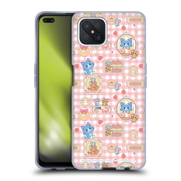 Tom and Jerry Gokko Graphics Baking Pattern Soft Gel Case for OPPO Reno4 Z 5G