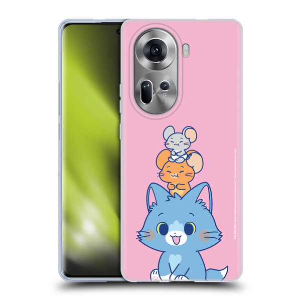 Tom and Jerry Gokko Graphics Characters Soft Gel Case for OPPO Reno11