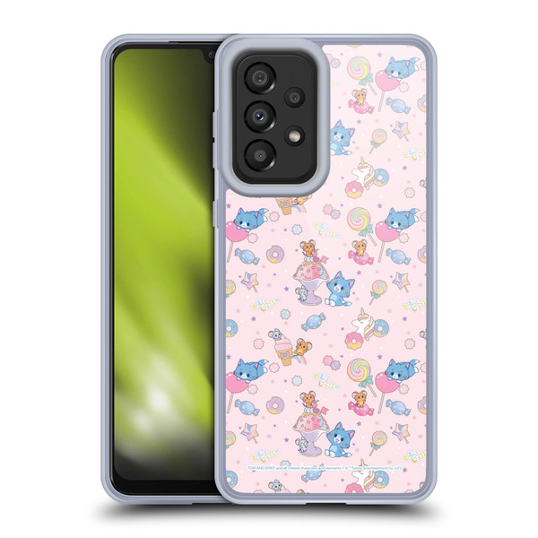 Tom and Jerry Gokko Graphics Sweets Pattern Soft Gel Case for Samsung Galaxy A33 5G (2022)