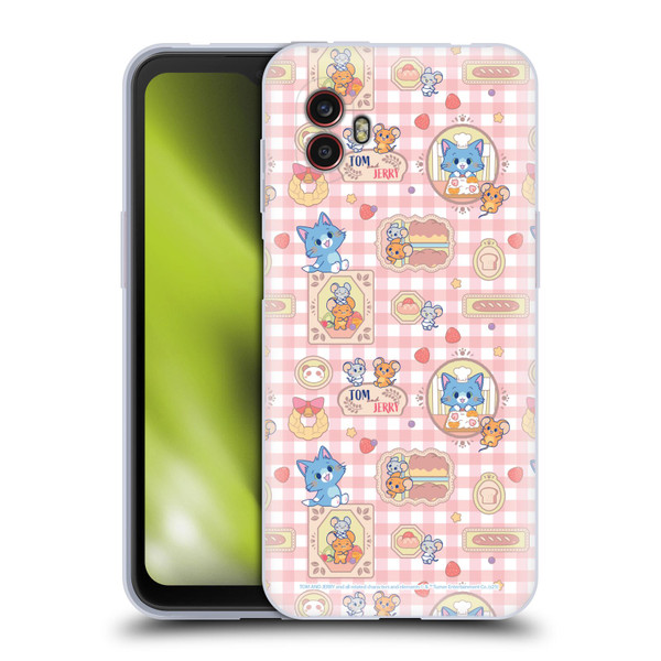 Tom and Jerry Gokko Graphics Baking Pattern Soft Gel Case for Samsung Galaxy Xcover6 Pro/Pro2