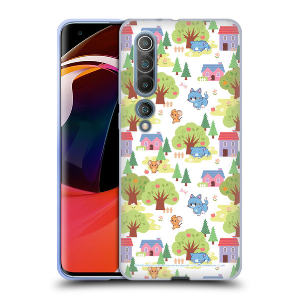 Tom and Jerry Gokko Graphics Trees Pattern Soft Gel Case for Xiaomi Mi 10 5G / Mi 10 Pro 5G