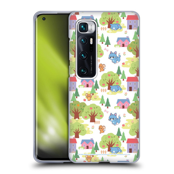 Tom and Jerry Gokko Graphics Trees Pattern Soft Gel Case for Xiaomi Mi 10 Ultra 5G