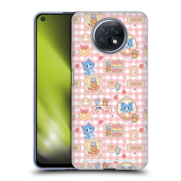 Tom and Jerry Gokko Graphics Baking Pattern Soft Gel Case for Xiaomi Redmi Note 9T 5G
