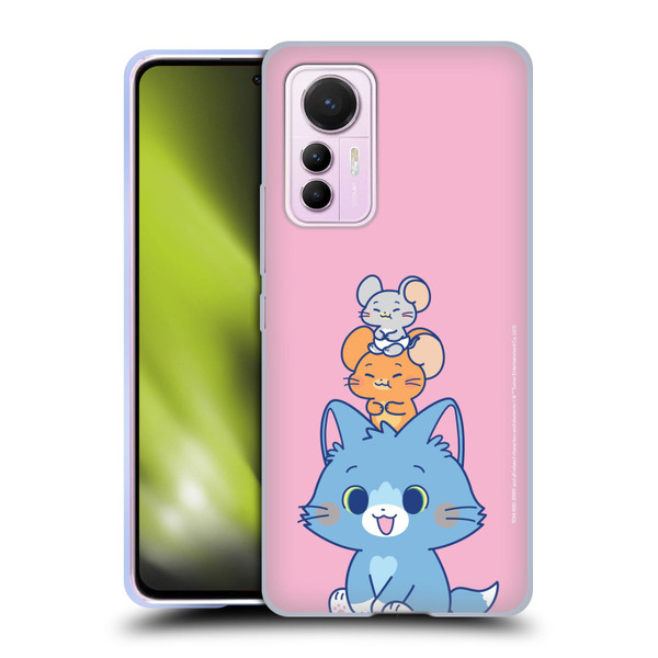 Tom and Jerry Gokko Graphics Characters Soft Gel Case for Xiaomi 12 Lite