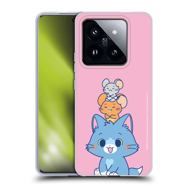 Tom and Jerry Gokko Graphics Characters Soft Gel Case for Xiaomi 14 Pro