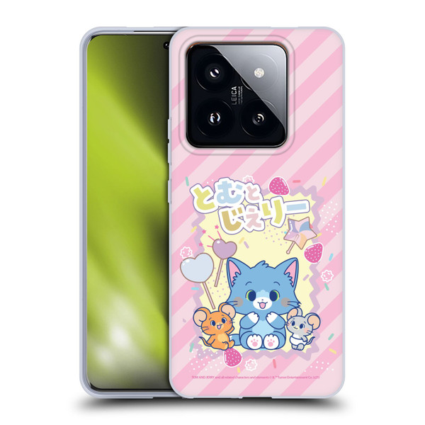 Tom and Jerry Gokko Graphics Character Art Soft Gel Case for Xiaomi 14 Pro