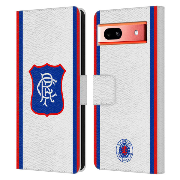 Rangers FC 2025/26 Kit Away Leather Book Wallet Case Cover For Google Pixel 7a