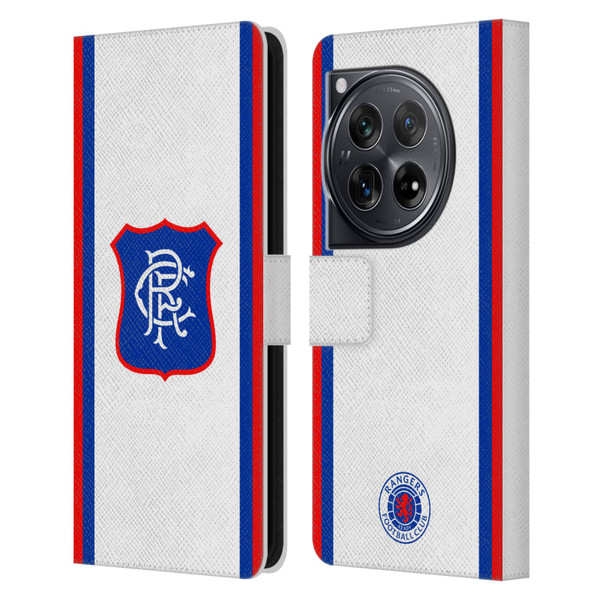 Rangers FC 2025/26 Kit Away Leather Book Wallet Case Cover For OnePlus 12