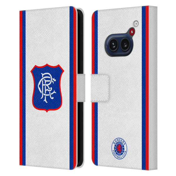 Rangers FC 2025/26 Kit Away Leather Book Wallet Case Cover For Nothing Phone (2a)