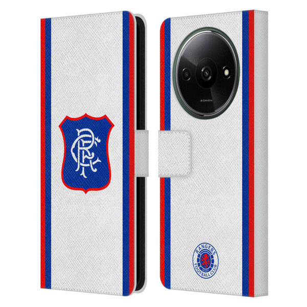Rangers FC 2025/26 Kit Away Leather Book Wallet Case Cover For Xiaomi Redmi A3