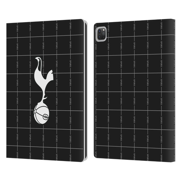 Tottenham Hotspur F.C. 2025/26 Badge Kit Away Leather Book Wallet Case Cover For Apple iPad Pro 12.9 2020/2021/2022