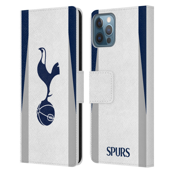 Tottenham Hotspur F.C. 2025/26 Badge Kit Home Leather Book Wallet Case Cover For Apple iPhone 12 / iPhone 12 Pro Tottenham Hotspur F.C. 2025/26 Badge Kit Home Leather Book Wallet Case Cover For Apple iPhone 12 / iPhone 12 Pro