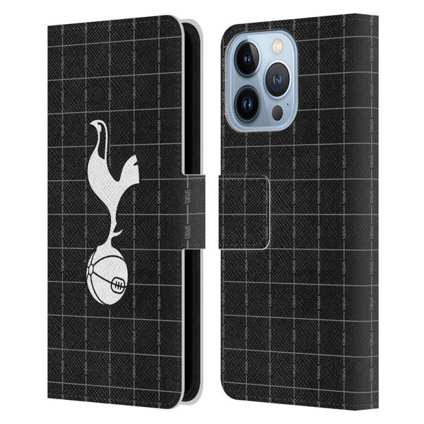 Tottenham Hotspur F.C. 2025/26 Badge Kit Away Leather Book Wallet Case Cover For Apple iPhone 13 Pro