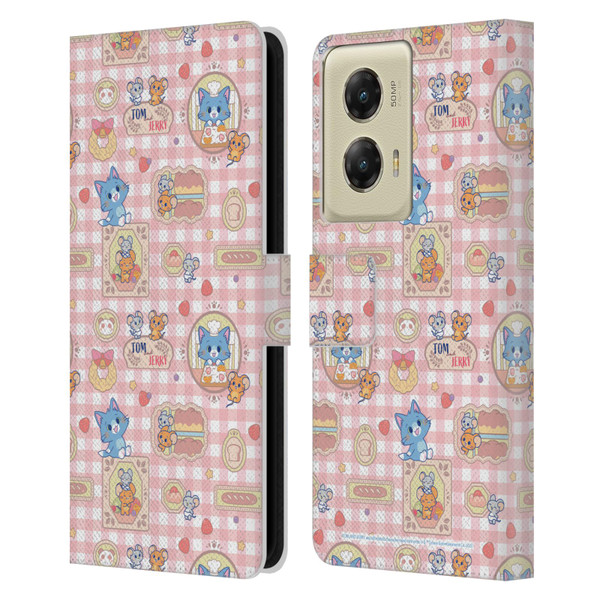 Tom and Jerry Gokko Graphics Baking Pattern Leather Book Wallet Case Cover For Motorola Moto G Stylus 5G (2024) Tom and Jerry Gokko Graphics Baking Pattern Leather Book Wallet Case Cover For Motorola Moto G Stylus 5G (2024)