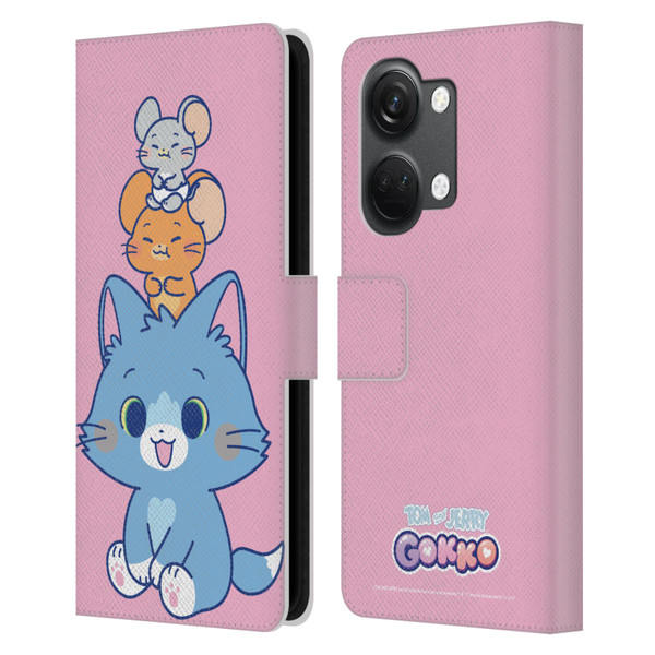 Tom and Jerry Gokko Graphics Characters Leather Book Wallet Case Cover For OnePlus Nord 3 5G