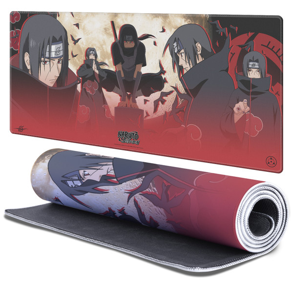 Naruto Shippuden Graphic Art Itachi Gaming Office Desk PC Keyboard Mouse Mat Pad - XL