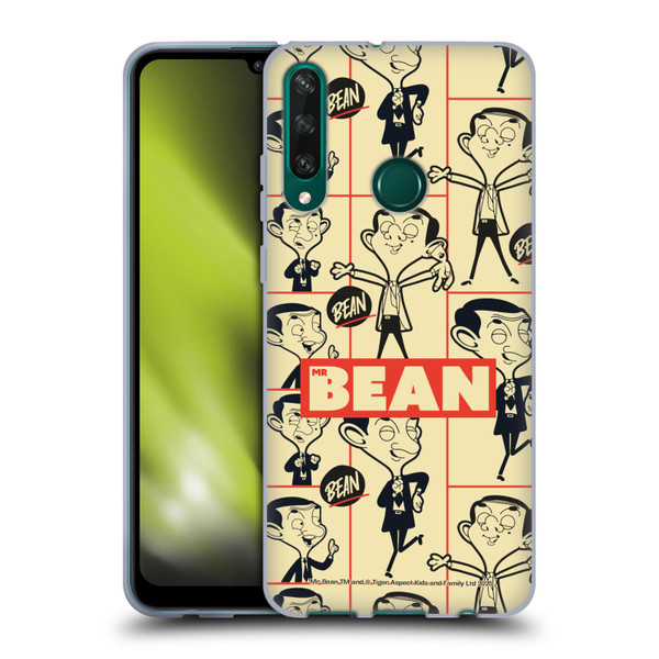 Mr. Bean: The Animated Series Graphic Art Collage Soft Gel Case for Huawei Y6p