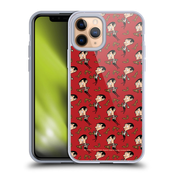 Mr. Bean: The Animated Series Graphic Art Teddy Pattern Soft Gel Case for Apple iPhone 11 Pro