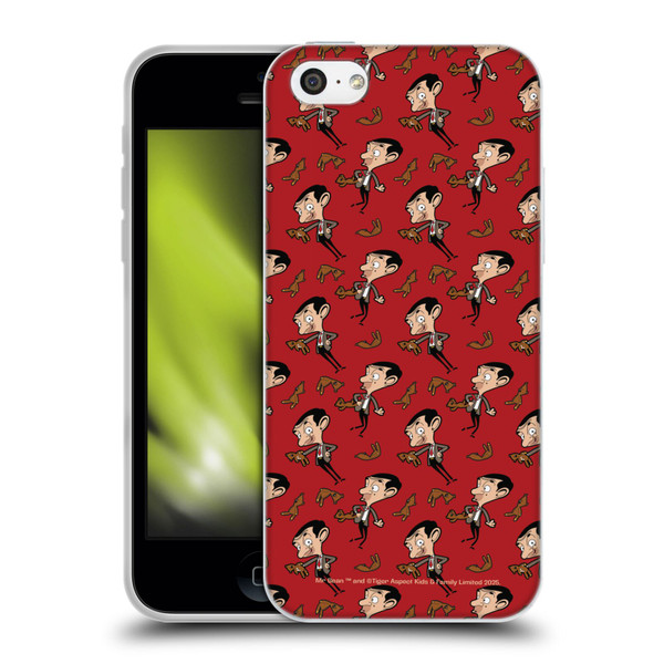 Mr. Bean: The Animated Series Graphic Art Teddy Pattern Soft Gel Case for Apple iPhone 5c