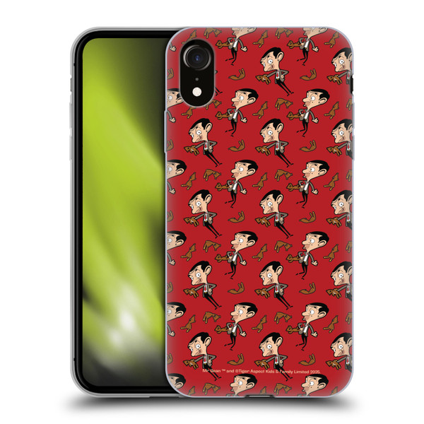 Mr. Bean: The Animated Series Graphic Art Teddy Pattern Soft Gel Case for Apple iPhone XR