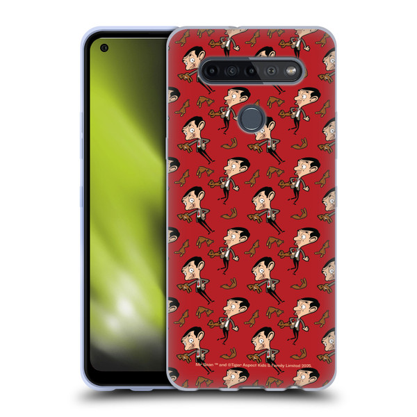 Mr. Bean: The Animated Series Graphic Art Teddy Pattern Soft Gel Case for LG K51S