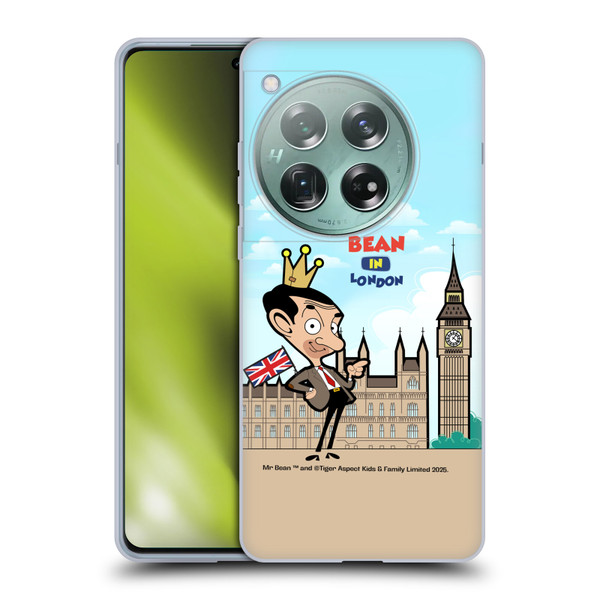 Mr. Bean: The Animated Series Graphic Art Bean In London Soft Gel Case for OnePlus 12