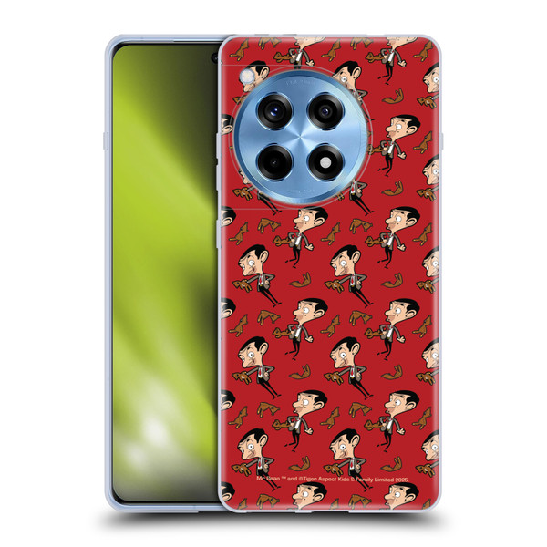Mr. Bean: The Animated Series Graphic Art Teddy Pattern Soft Gel Case for OnePlus 12R