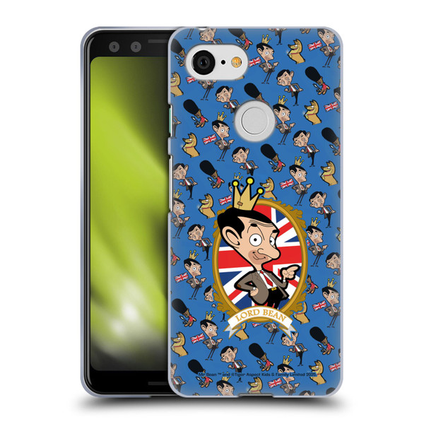 Mr. Bean: The Animated Series Graphic Art Royal Bean Soft Gel Case for Google Pixel 3