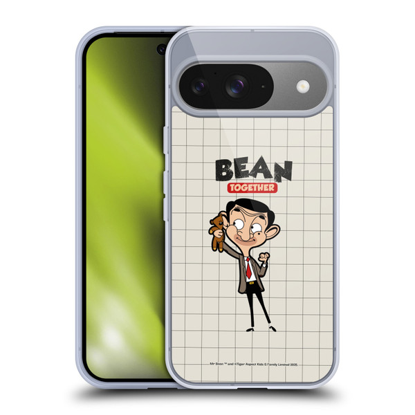 Mr. Bean: The Animated Series Graphic Art With Teddy Soft Gel Case for Google Pixel 9 / Pixel 9 Pro
