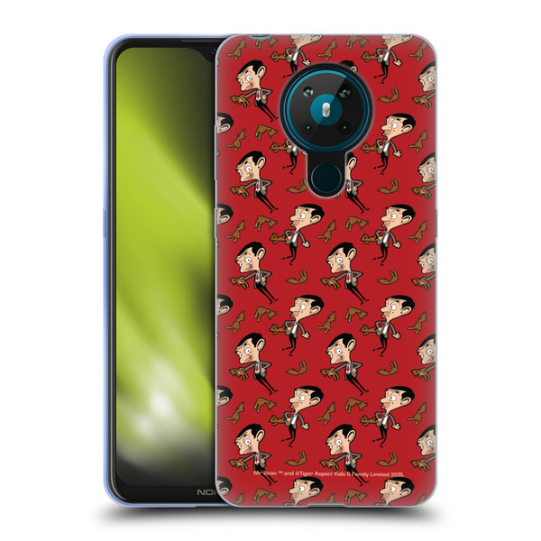 Mr. Bean: The Animated Series Graphic Art Teddy Pattern Soft Gel Case for Nokia 5.3