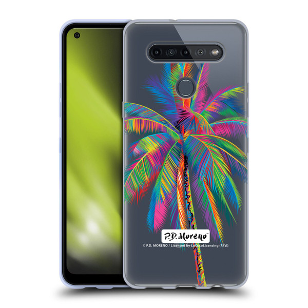 P.D. Moreno Assorted Design Palm Tree Soft Gel Case for LG K51S