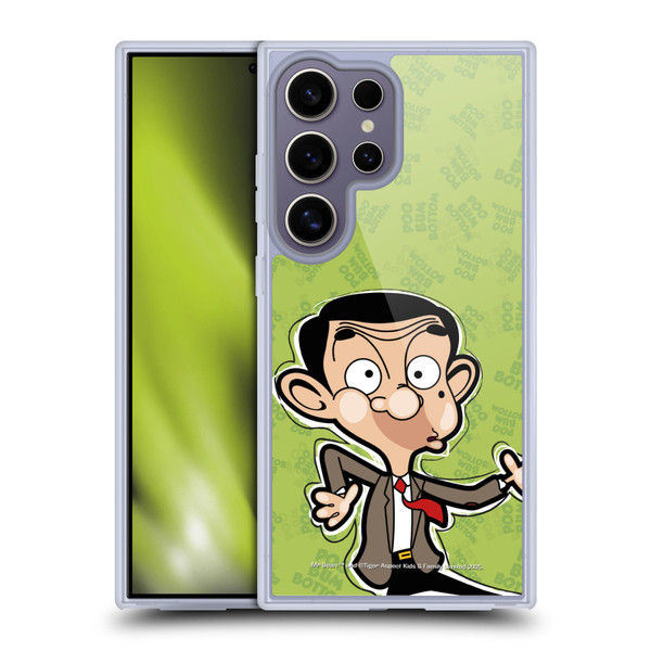 Mr. Bean: The Animated Series Graphic Art Face Soft Gel Case for Samsung Galaxy S25 Ultra