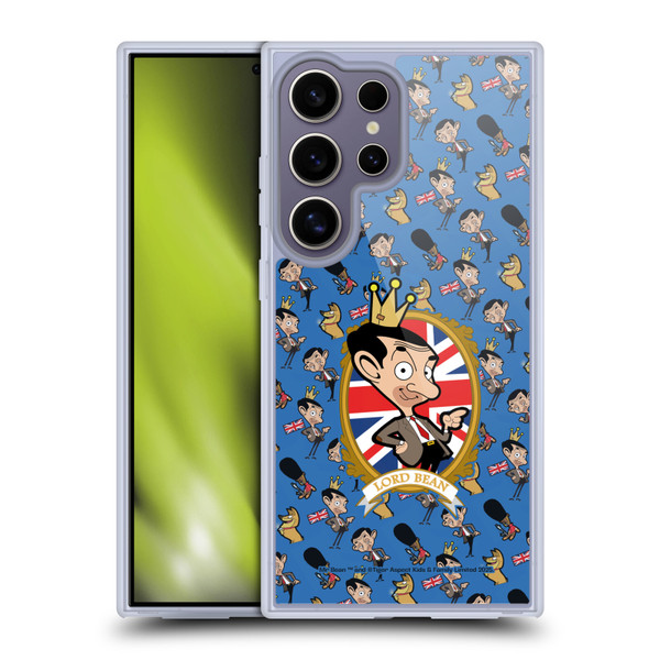 Mr. Bean: The Animated Series Graphic Art Royal Bean Soft Gel Case for Samsung Galaxy S25 Ultra