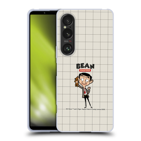 Mr. Bean: The Animated Series Graphic Art With Teddy Soft Gel Case for Sony Xperia 1 VI 5G