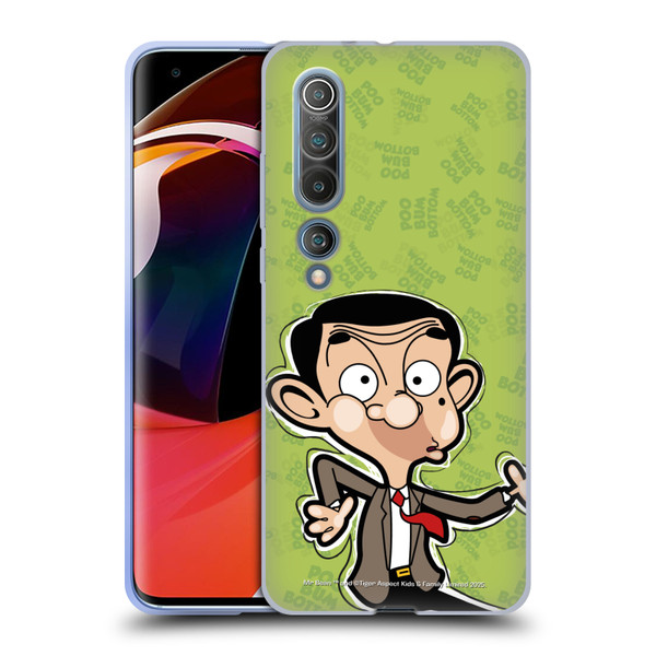 Mr. Bean: The Animated Series Graphic Art Face Soft Gel Case for Xiaomi Mi 10 5G / Mi 10 Pro 5G