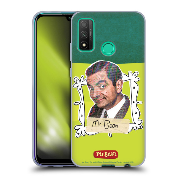Mr. Bean Doodle Art With Teddy Soft Gel Case for Huawei P Smart (2020)