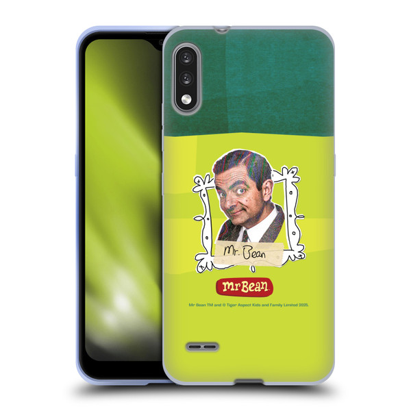 Mr. Bean Doodle Art With Teddy Soft Gel Case for LG K22