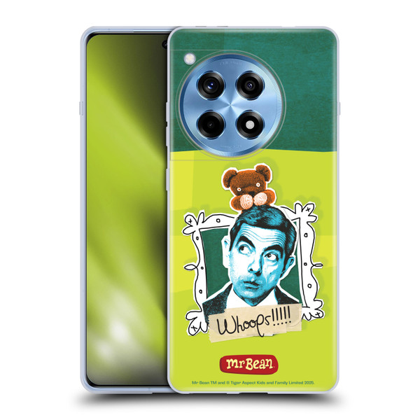 Mr. Bean Doodle Art Portrait Soft Gel Case for OnePlus 12R