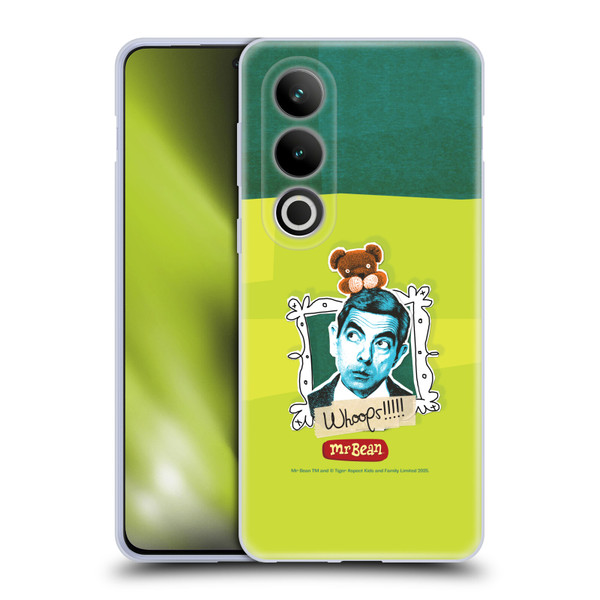 Mr. Bean Doodle Art Portrait Soft Gel Case for OPPO OnePlus Ace 3V 5G