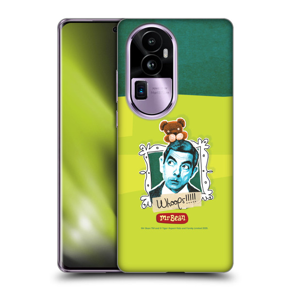 Mr. Bean Doodle Art Portrait Soft Gel Case for OPPO Reno10 Pro+
