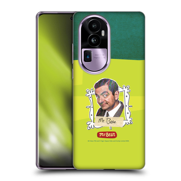 Mr. Bean Doodle Art With Teddy Soft Gel Case for OPPO Reno10 Pro+