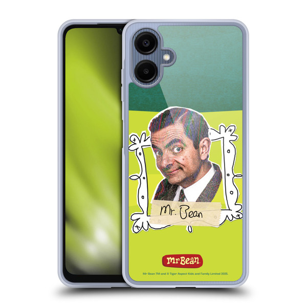 Mr. Bean Doodle Art With Teddy Soft Gel Case for Samsung Galaxy A06 4G / 5G
