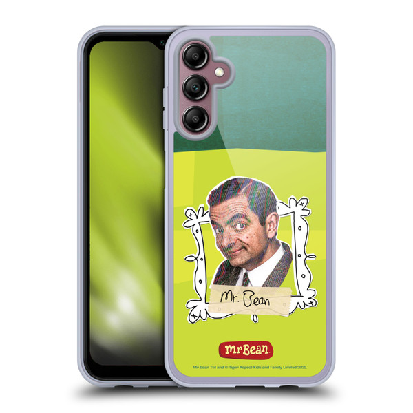 Mr. Bean Doodle Art With Teddy Soft Gel Case for Samsung Galaxy A14 5G