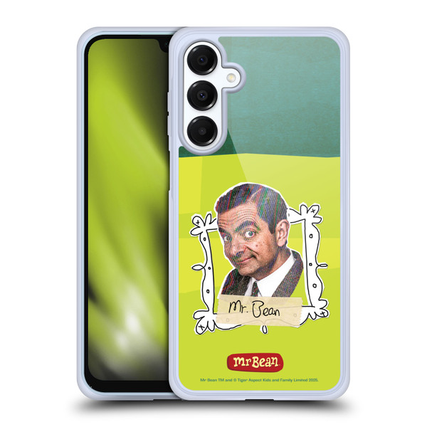 Mr. Bean Doodle Art With Teddy Soft Gel Case for Samsung Galaxy A16 5G