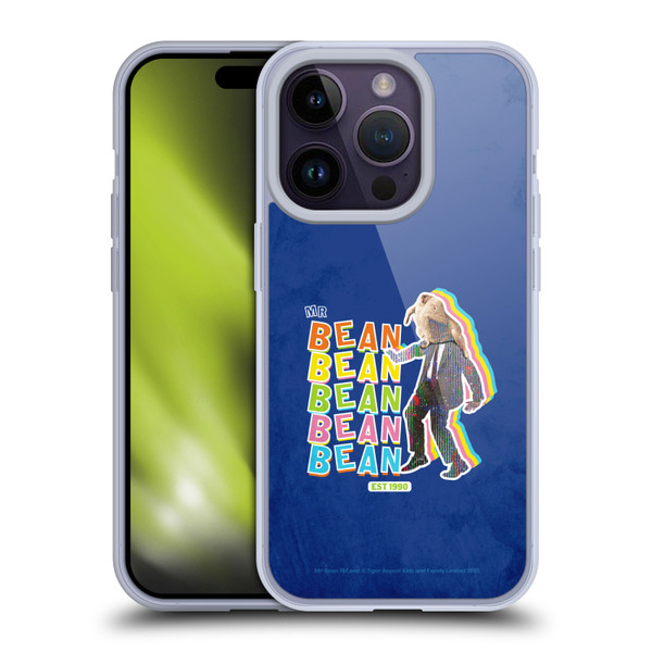 Mr. Bean Graphic Art Turkey Soft Gel Case for Apple iPhone 14 Pro