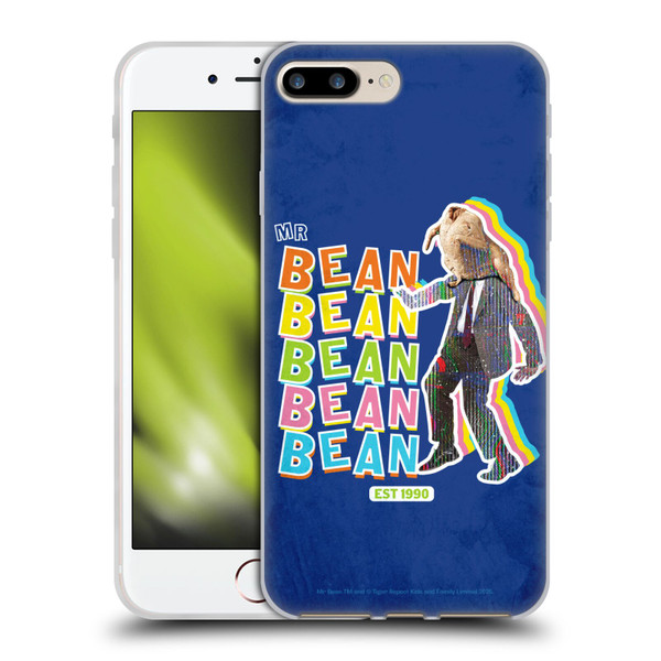 Mr. Bean Graphic Art Turkey Soft Gel Case for Apple iPhone 7 Plus / iPhone 8 Plus