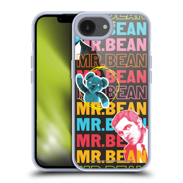 Mr. Bean Graphic Art With Teddy Soft Gel Case for Apple iPhone 16e