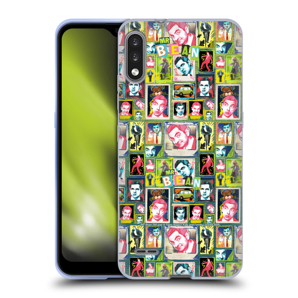 Mr. Bean Graphic Art Collage Soft Gel Case for LG K22