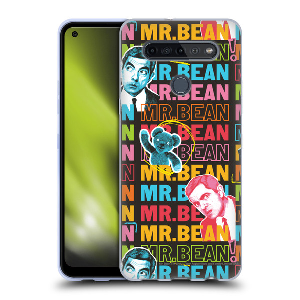 Mr. Bean Graphic Art With Teddy Soft Gel Case for LG K51S