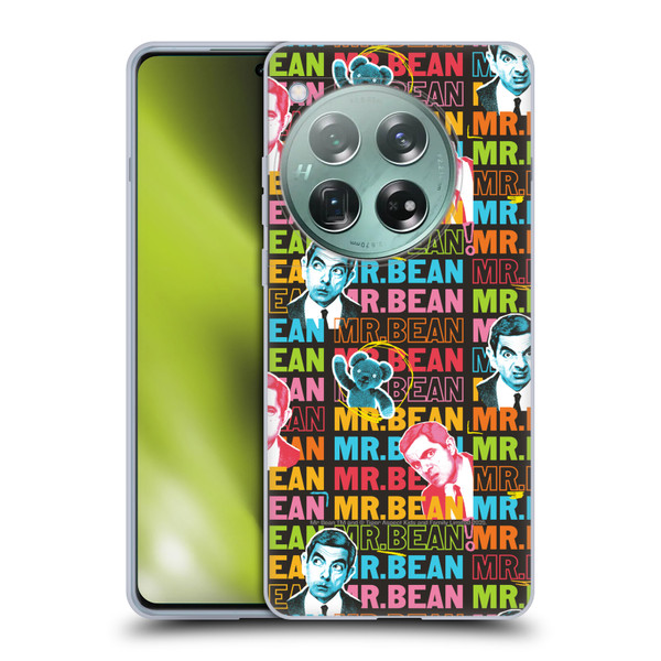 Mr. Bean Graphic Art With Teddy Soft Gel Case for OnePlus 12